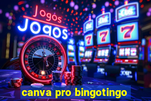 canva pro bingotingo