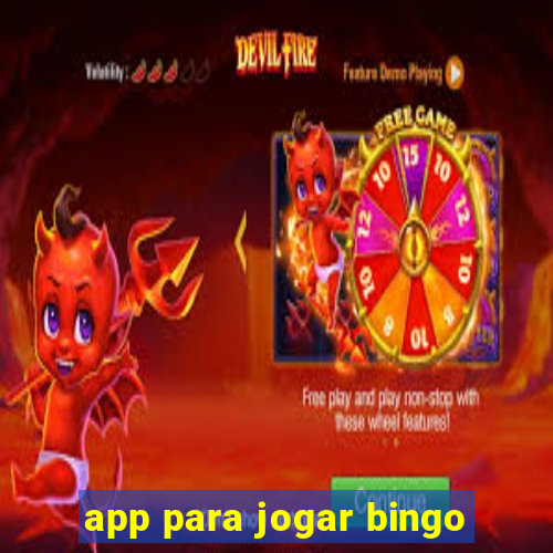 app para jogar bingo